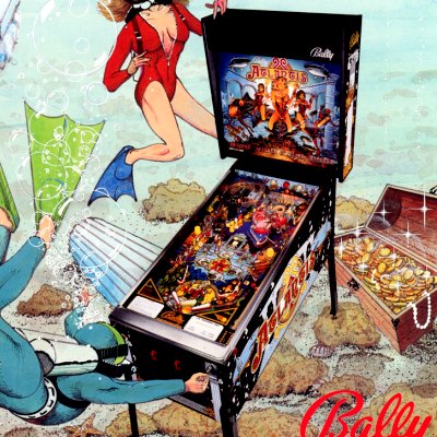 bally, atlantis, pinball, sales, price, date, city, condition, auction, ebay, private sale, retail sale, pinball machine, pinball price