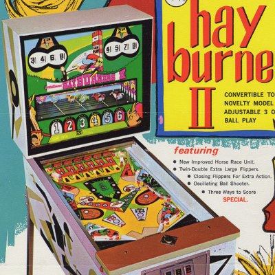 williams, hayburners II, pinball, sales, price, date, city, condition, auction, ebay, private sale, retail sale, pinball machine, pinball price