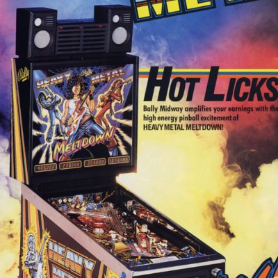 bally, heavy metal meltdown, pinball, sales, price, date, city, condition, auction, ebay, private sale, retail sale, pinball machine, pinball price