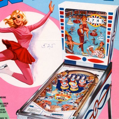 gottlieb, ice revue, pinball, sales, price, date, city, condition, auction, ebay, private sale, retail sale, pinball machine, pinball price