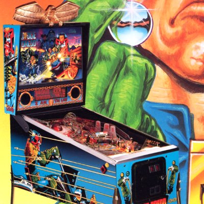 williams, judge dredd, pinball, sales, price, date, city, condition, auction, ebay, private sale, retail sale, pinball machine, pinball price