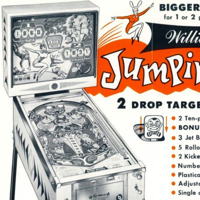 williams, jumpin jacks, pinball, sales, price, date, city, condition, auction, ebay, private sale, retail sale, pinball machine, pinball price