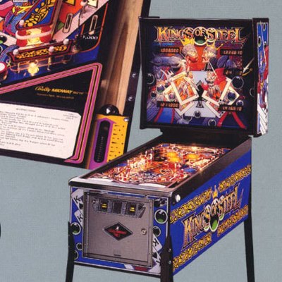 bally, kings of steel, pinball, sales, price, date, city, condition, auction, ebay, private sale, retail sale, pinball machine, pinball price