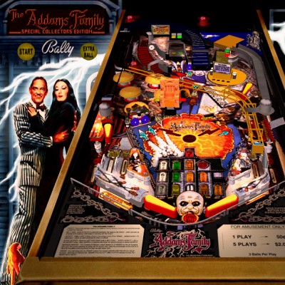 bally, the addams family, special, collectors edition, pinball, sales, price, date, city, condition, auction, ebay, private sale, retail sale, pinball machine, pinball price