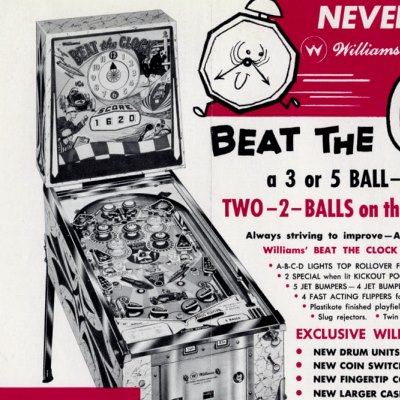 williams, beat the clock, pinball, sales, price, date, city, condition, auction, ebay, private sale, retail sale, pinball machine, pinball price
