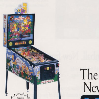 data east, the simpsons, pinball, sales, price, date, city, condition, auction, ebay, private sale, retail sale, pinball machine, pinball price