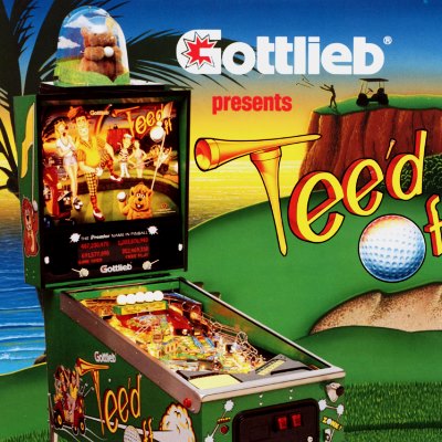 gottlieb, tee'd off, pinball, sales, price, date, city, condition, auction, ebay, private sale, retail sale, pinball machine, pinball price