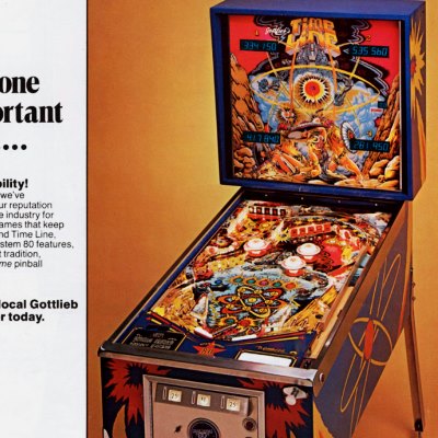 gottlieb, time line, pinball, sales, price, date, city, condition, auction, ebay, private sale, retail sale, pinball machine, pinball price