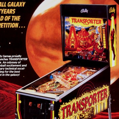 bally, transporter the rescue, pinball, sales, price, date, city, condition, auction, ebay, private sale, retail sale, pinball machine, pinball price