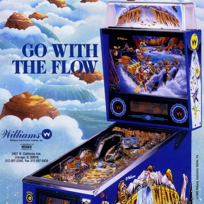 williams, white water, pinball, sales, price, date, city, condition, auction, ebay, private sale, retail sale, pinball machine, pinball price