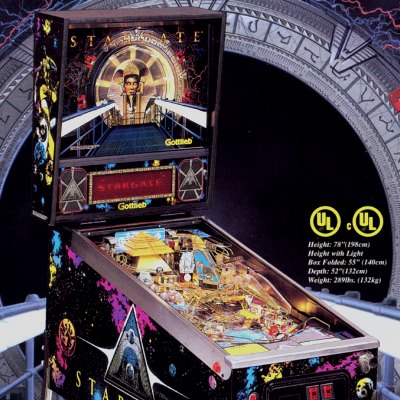 gottlieb, stargate, pinball, sales, price, date, city, condition, auction, ebay, private sale, retail sale, pinball machine, pinball price