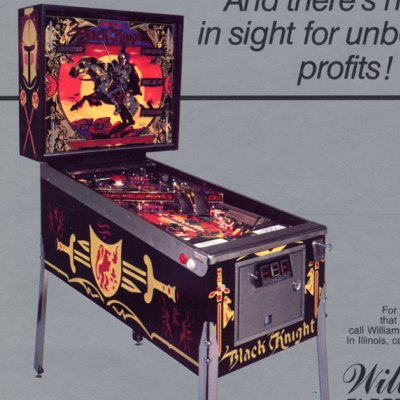 williams, black knight, pinball, sales, price, date, city, condition, auction, ebay, private sale, retail sale, pinball machine, pinball price