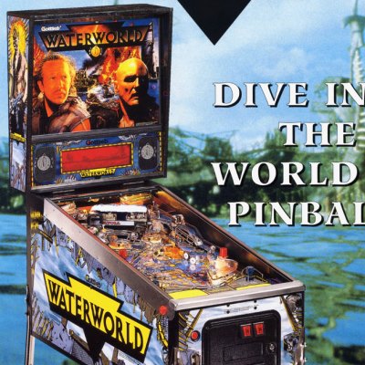 gottlieb, waterworld, pinball, sales, price, date, city, condition, auction, ebay, private sale, retail sale, pinball machine, pinball price