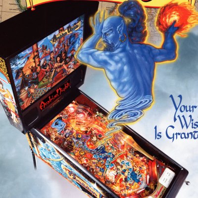 williams, tales of the arabian nights, pinball, sales, price, date, city, condition, auction, ebay, private sale, retail sale, pinball machine, pinball price