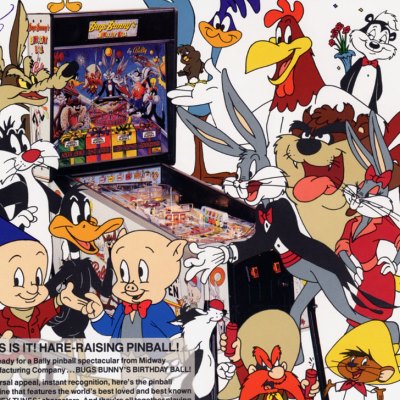 bally, bugs bunny's birthday ball, pinball, sales, price, date, city, condition, auction, ebay, private sale, retail sale, pinball machine, pinball price
