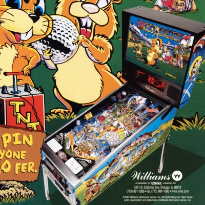 williams, no good gofers, pinball, sales, price, date, city, condition, auction, ebay, private sale, retail sale, pinball machine, pinball price