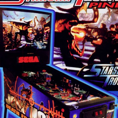 sega, starship troopers, pinball, sales, price, date, city, condition, auction, ebay, private sale, retail sale, pinball machine, pinball price