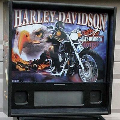 stern, harley davidson, pinball, sales, price, date, city, condition, auction, ebay, private sale, retail sale, pinball machine, pinball price