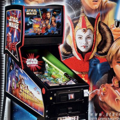 williams, star wars episode I, pinball, sales, price, date, city, condition, auction, ebay, private sale, retail sale, pinball machine, pinball price