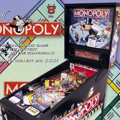 stern, monopoly, pinball, sales, price, date, city, condition, auction, ebay, private sale, retail sale, pinball machine, pinball price