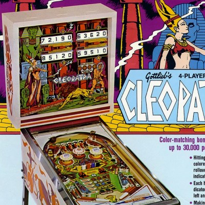 gottlieb, cleopatra, pinball, sales, price, date, city, condition, auction, ebay, private sale, retail sale, pinball machine, pinball price