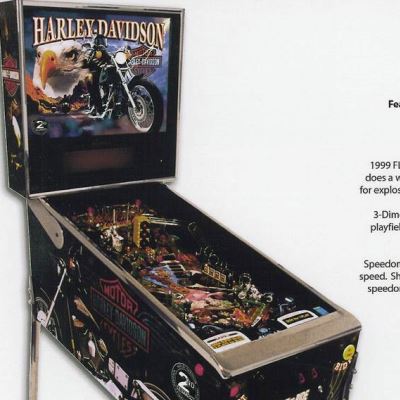 stern, harley davidson, pinball, sales, price, date, city, condition, auction, ebay, private sale, retail sale, pinball machine, pinball price
