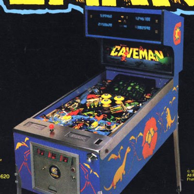 gottlieb, caveman, pinball, sales, price, date, city, condition, auction, ebay, private sale, retail sale, pinball machine, pinball price