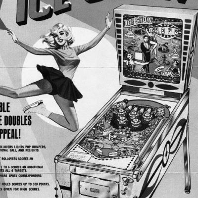 gottlieb, ice show, pinball, sales, price, date, city, condition, auction, ebay, private sale, retail sale, pinball machine, pinball price