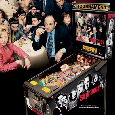 stern, the sopranos, pinball, sales, price, date, city, condition, auction, ebay, private sale, retail sale, pinball machine, pinball price