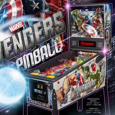 stern, the avengers, pinball, sales, price, date, city, condition, auction, ebay, private sale, retail sale, pinball machine, pinball price