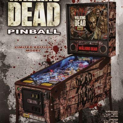 stern, the walking dead, pinball, sales, price, date, city, condition, auction, ebay, private sale, retail sale, pinball machine, pinball price