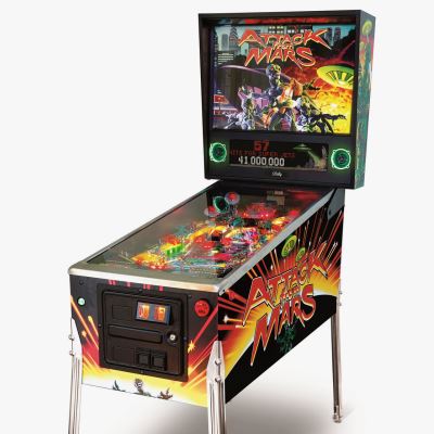 chicago gaming, attack from mars, pinball, sales, price, date, city, condition, auction, ebay, private sale, retail sale, pinball machine, pinball price