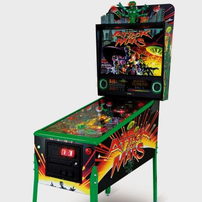 chicago gaming, attack from mars, pinball, sales, price, date, city, condition, auction, ebay, private sale, retail sale, pinball machine, pinball price