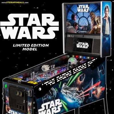 stern, star wars, pinball, sales, price, date, city, condition, auction, ebay, private sale, retail sale, pinball machine, pinball price