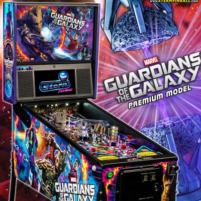 stern, guardians of the galaxy, pinball, sales, price, date, city, condition, auction, ebay, private sale, retail sale, pinball machine, pinball price