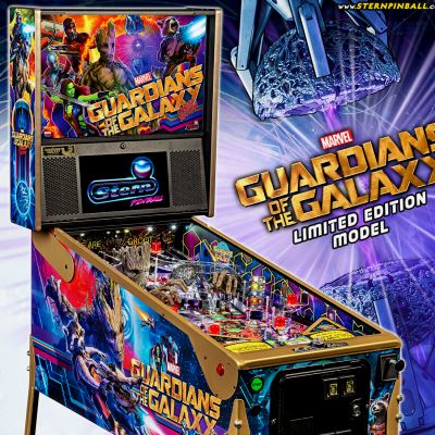 stern, guardians of the galaxy, pinball, sales, price, date, city, condition, auction, ebay, private sale, retail sale, pinball machine, pinball price