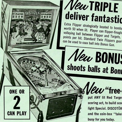 bally, discotek, pinball, sales, price, date, city, condition, auction, ebay, private sale, retail sale, pinball machine, pinball price