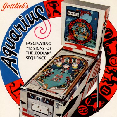 gottlieb, aquarius, pinball, sales, price, date, city, condition, auction, ebay, private sale, retail sale, pinball machine, pinball price