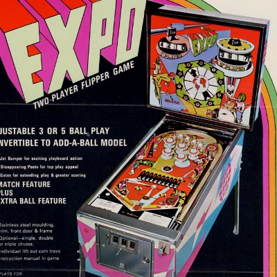 williams, expo, pinball, sales, price, date, city, condition, auction, ebay, private sale, retail sale, pinball machine, pinball price