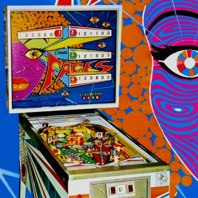 sonic, faces, pinball, sales, price, date, city, condition, auction, ebay, private sale, retail sale, pinball machine, pinball price