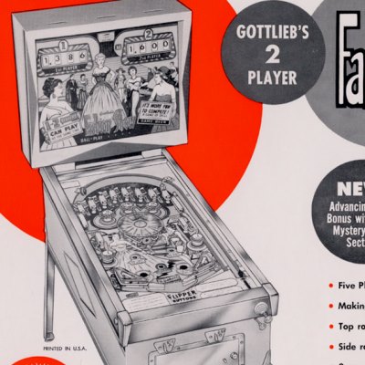 gottlieb, fashion show, pinball, sales, price, date, city, condition, auction, ebay, private sale, retail sale, pinball machine, pinball price