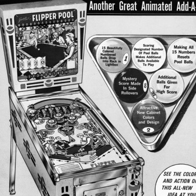 gottlieb, flipper pool, pinball, sales, price, date, city, condition, auction, ebay, private sale, retail sale, pinball machine, pinball price