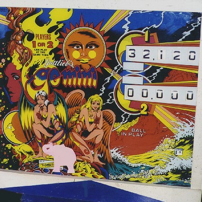gottlieb, gemini, pinball, sales, price, date, city, condition, auction, ebay, private sale, retail sale, pinball machine, pinball price